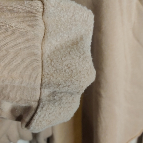 Arizona Jean Company oversized crop shirt size XXXL Tan plus size - Picture 4 of 6